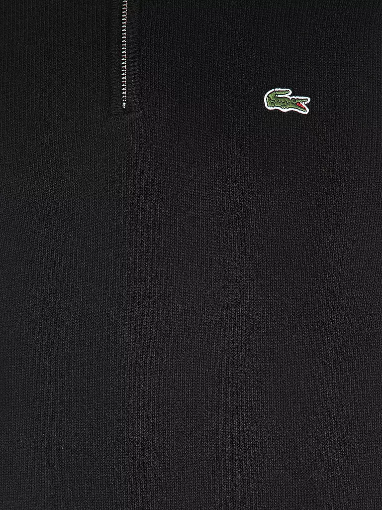 LACOSTE | Troyer Pullover | schwarz