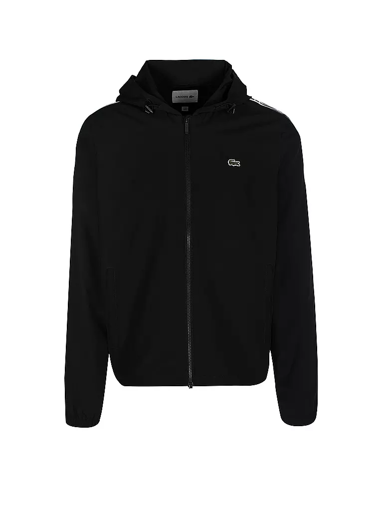 LACOSTE | Windbreaker | schwarz