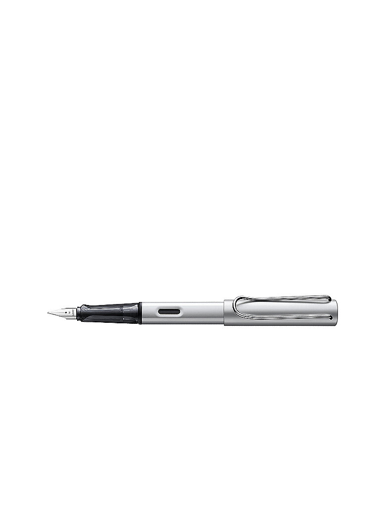 Lamy AL-star whitesilver Füller mit polierter Stahlfeder in Strichbreite M