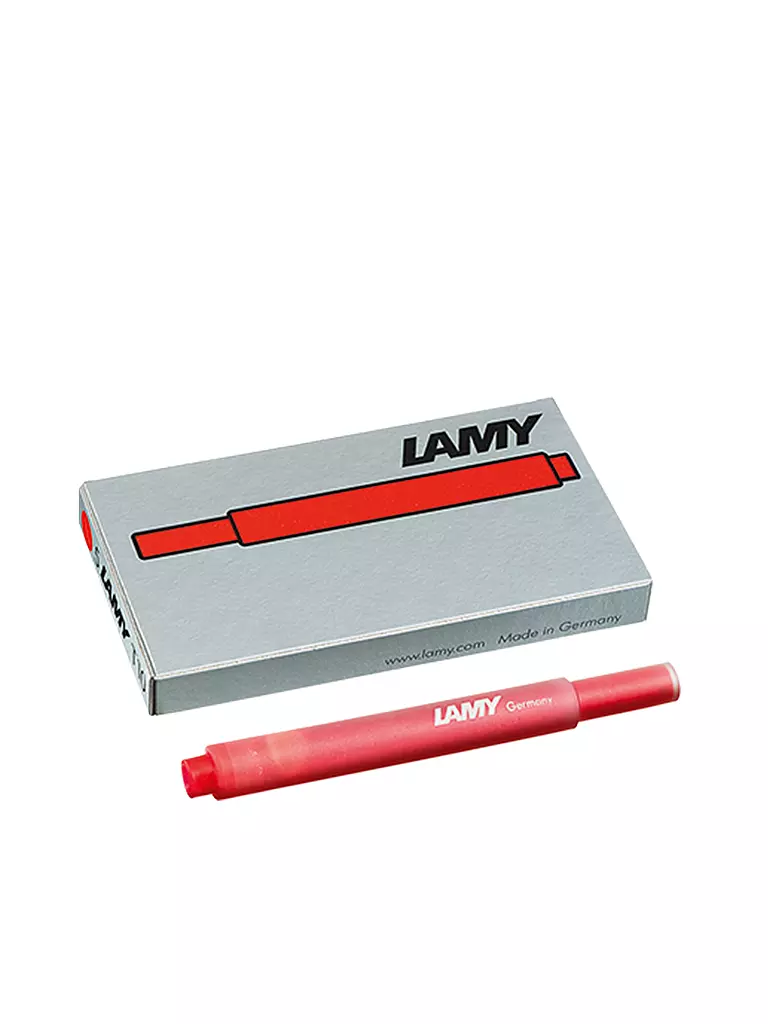 LAMY | Tintenpatrone T10 (Rot) | rot