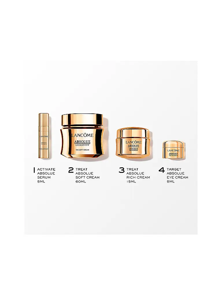 LANCÔME | Geschenkset - Absolue Longevity Soft Cream Set 2x5ml/16ml/ 60ml | keine Farbe