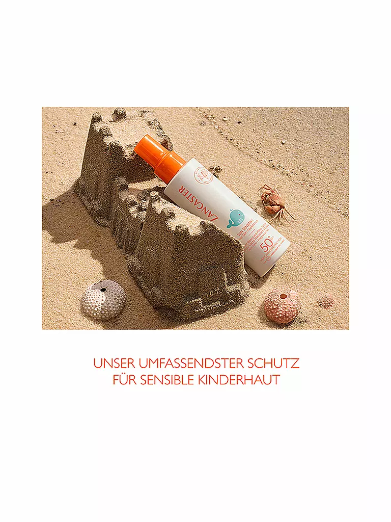 LANCASTER |  Clean Sun Sensitive Kids Milky Spray SPF 50 150ml | keine Farbe
