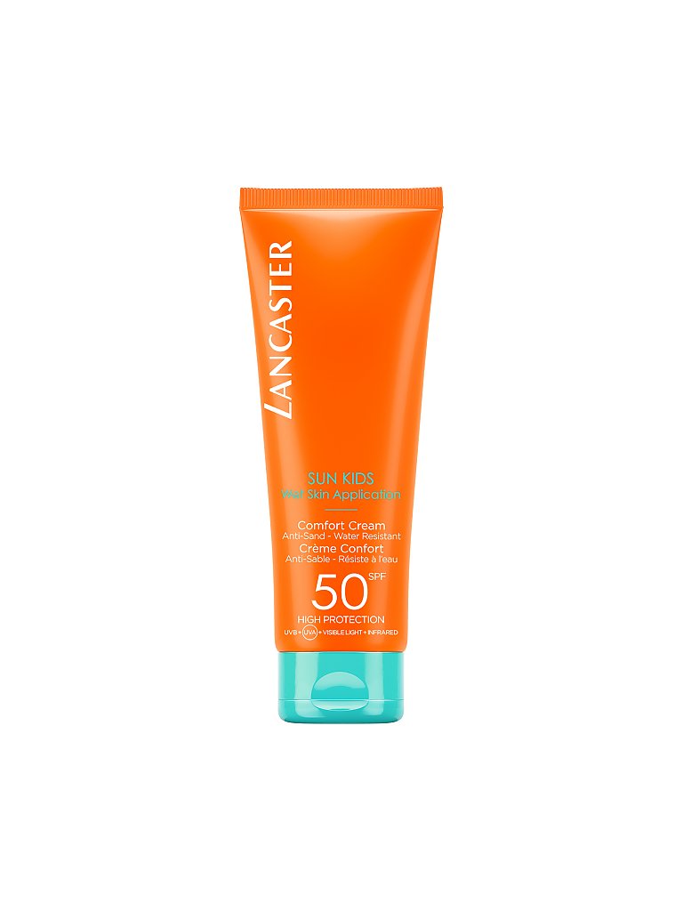 LANCASTER Sun Kids Comfort Cream Wet Skin Application SPF50 125ml