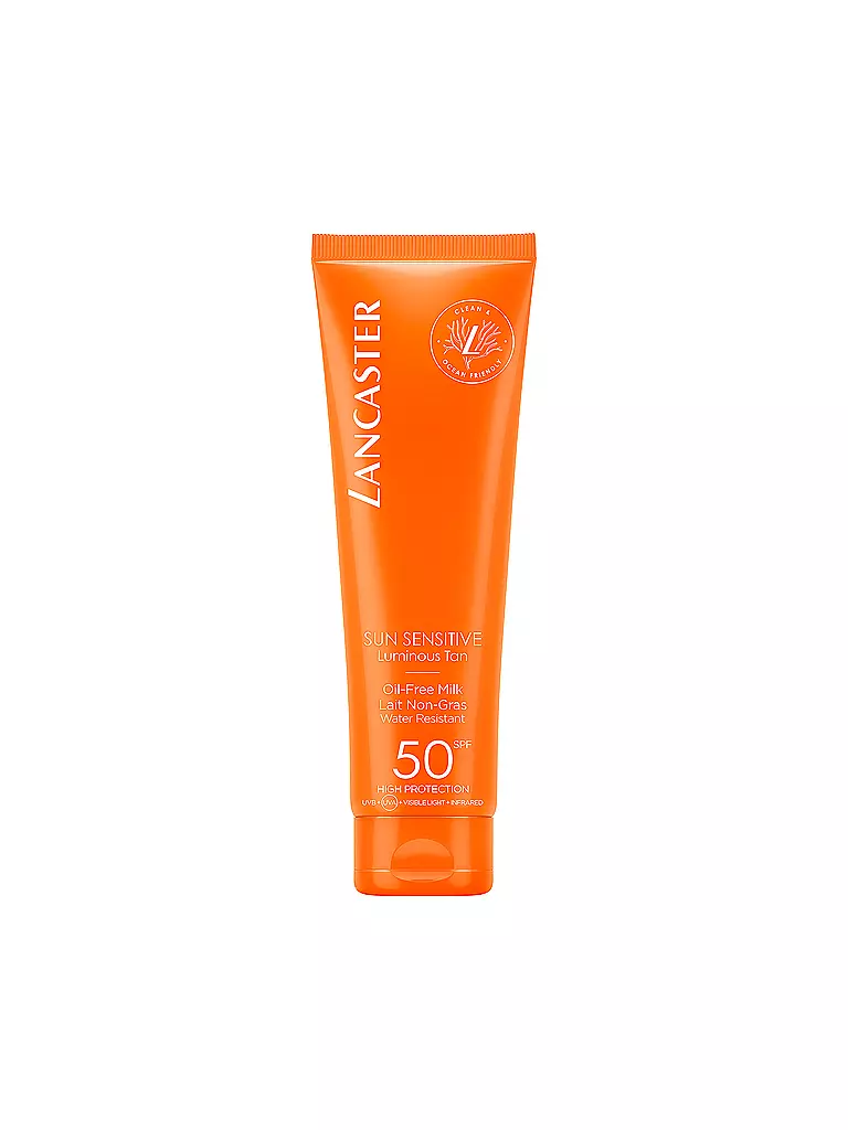 LANCASTER | Clean Sun Sensitive Oil Free Body Milk SPF 50 150ml | keine Farbe