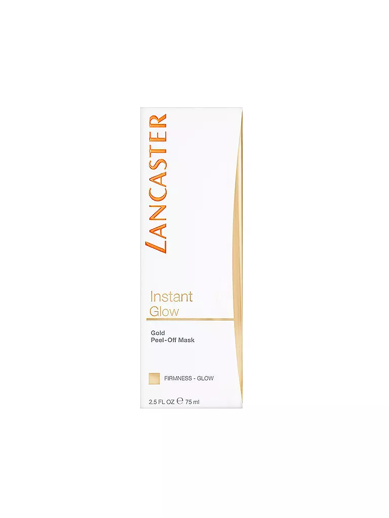 LANCASTER | Instant Glow Peel-off Maske Gold mit Sleeve 75ml | keine Farbe