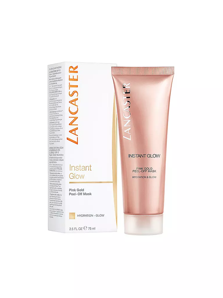 LANCASTER | Instant Glow Peel-off Maske Rosé mit Sleeve 75ml | keine Farbe