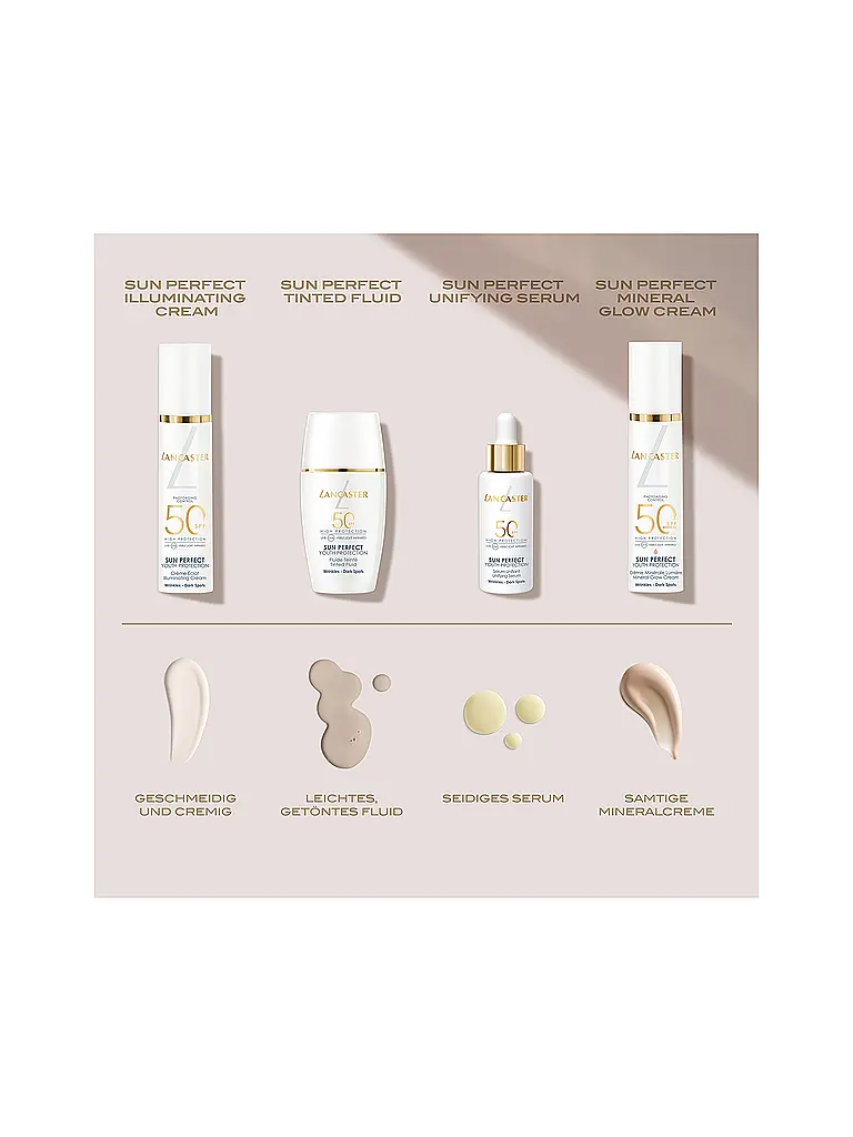 LANCASTER | Sun Perfect Sun Perfecting Fluid SPF50 30ml | Keine Farbe