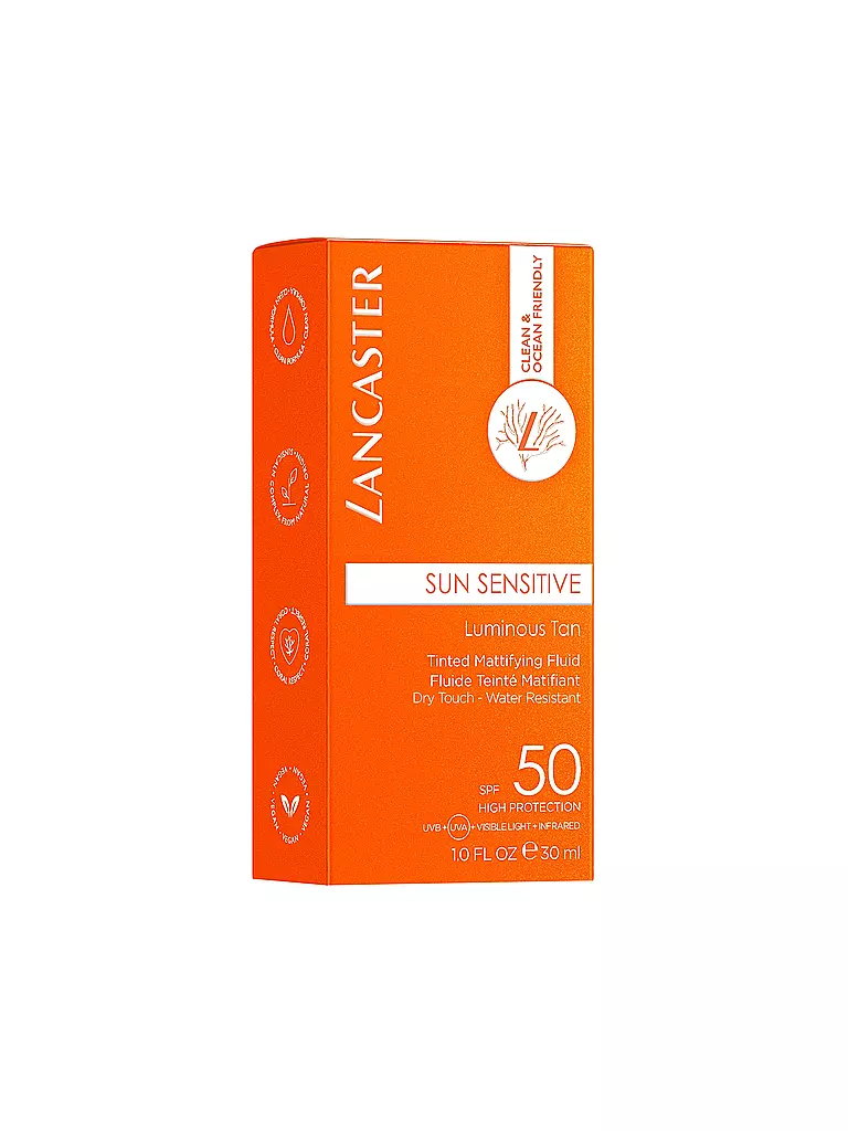 LANCASTER | Sun Sensitive Tinted Mattifying Fluid SPF50 30ml | keine Farbe