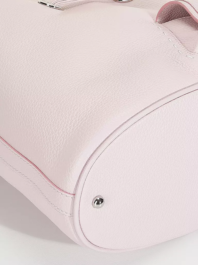 LANCEL | Ledertasche - Bucket Bag PREMIER FLIRT DE LANCEL Medium | rosa