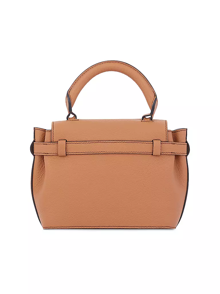 LANCEL | Ledertasche - Henkeltasche CHARLIE  | camel