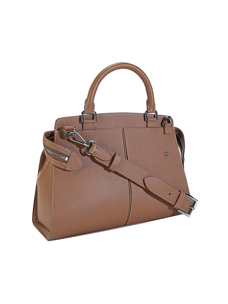 LANCEL | Ledertasche - Henkeltasche INES DE LANCEL | braun