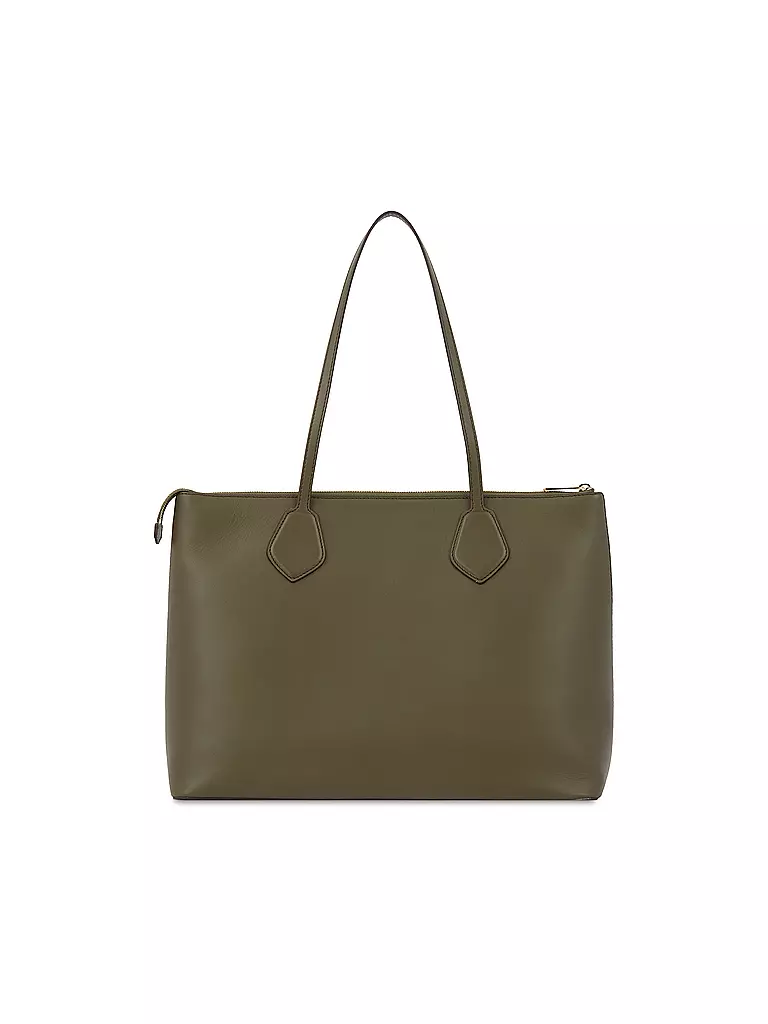 LANCEL | Ledertasche - Tote Bag ESSENTIAL TOTE | olive