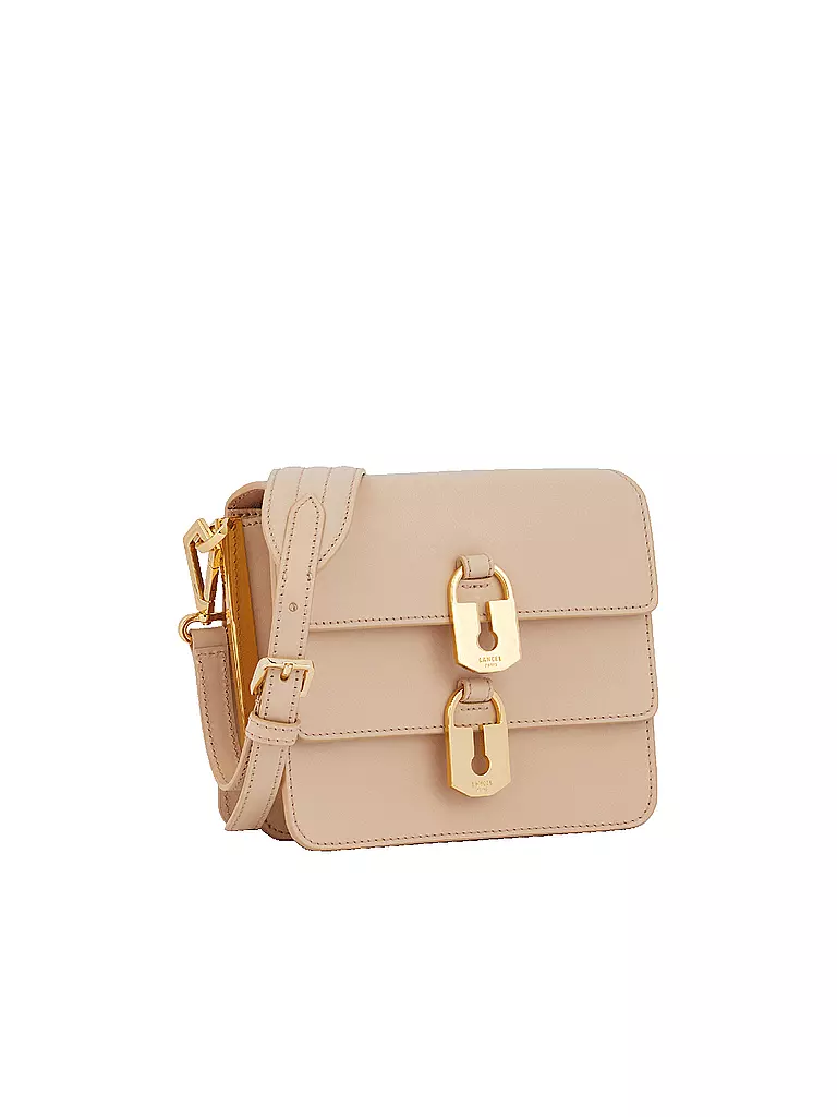 LANCEL | Ledertasche - Umhängetasche IDYLLE DE LANCEL M | beige