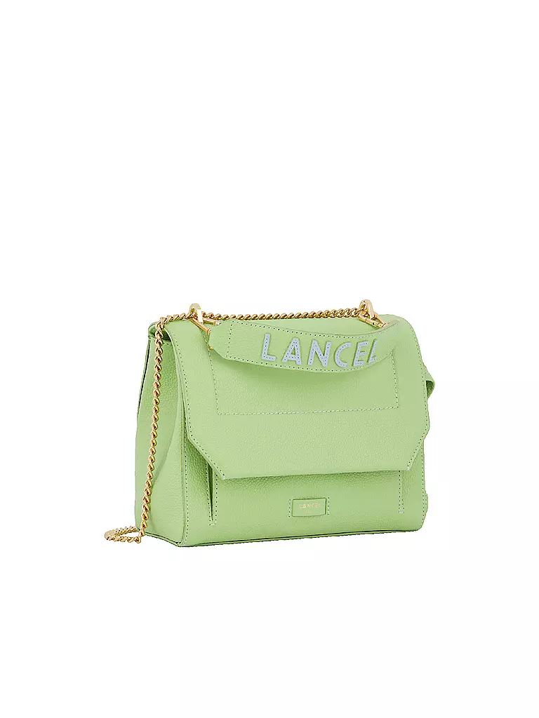 LANCEL | Ledertasche - Umhängetasche NINON DE LANCEL Small | hellgrün