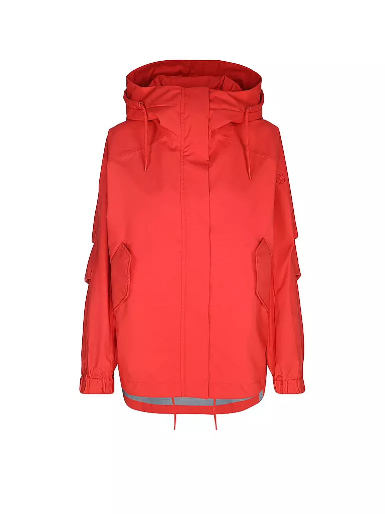 LANGER CHEN | Jacke KILLEEN | rot