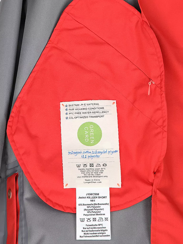 LANGER CHEN | Jacke KILLEEN | dunkelblau