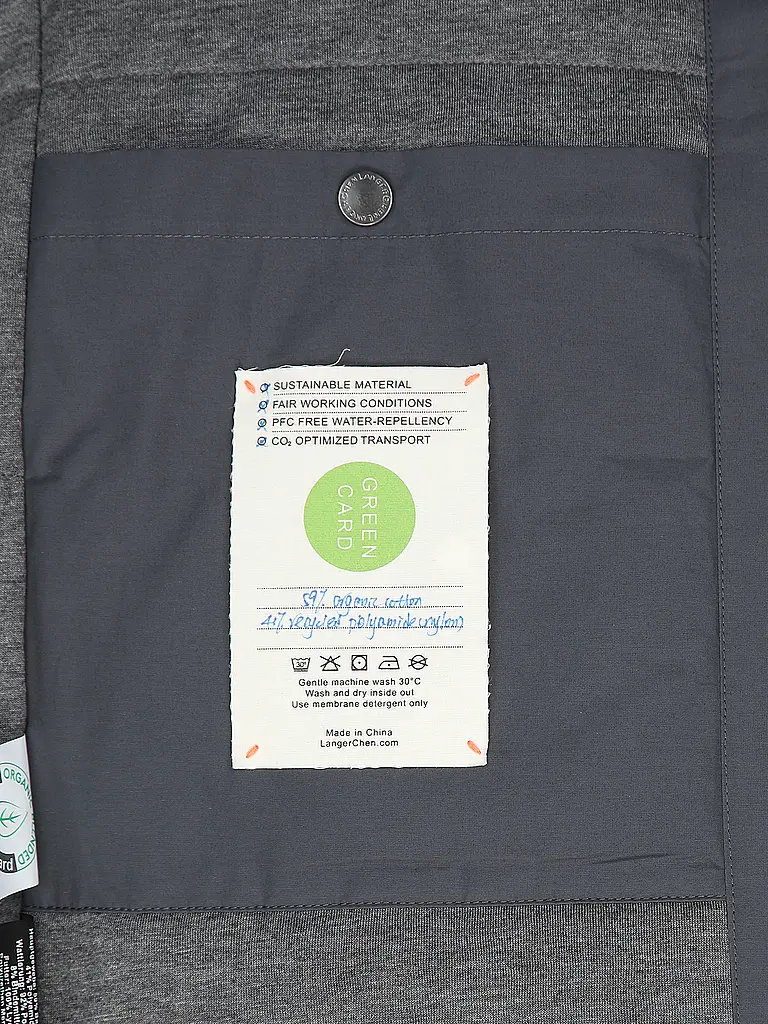 LANGER CHEN | Parka LODI  | grau