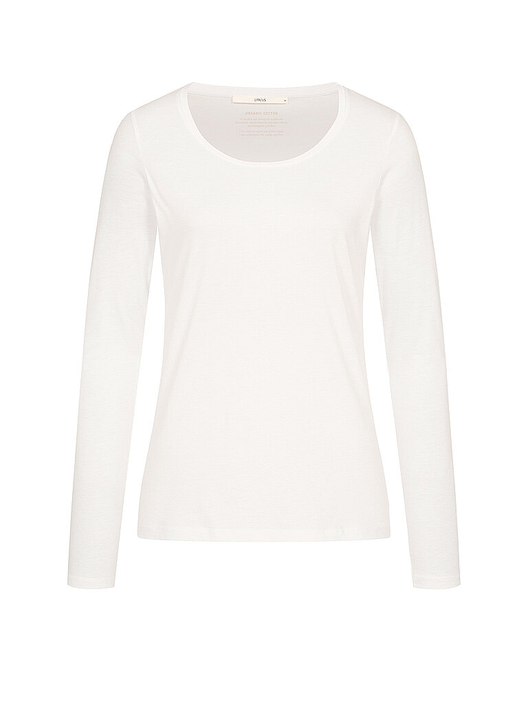LANIUS Langarmshirt  weiss | 34
