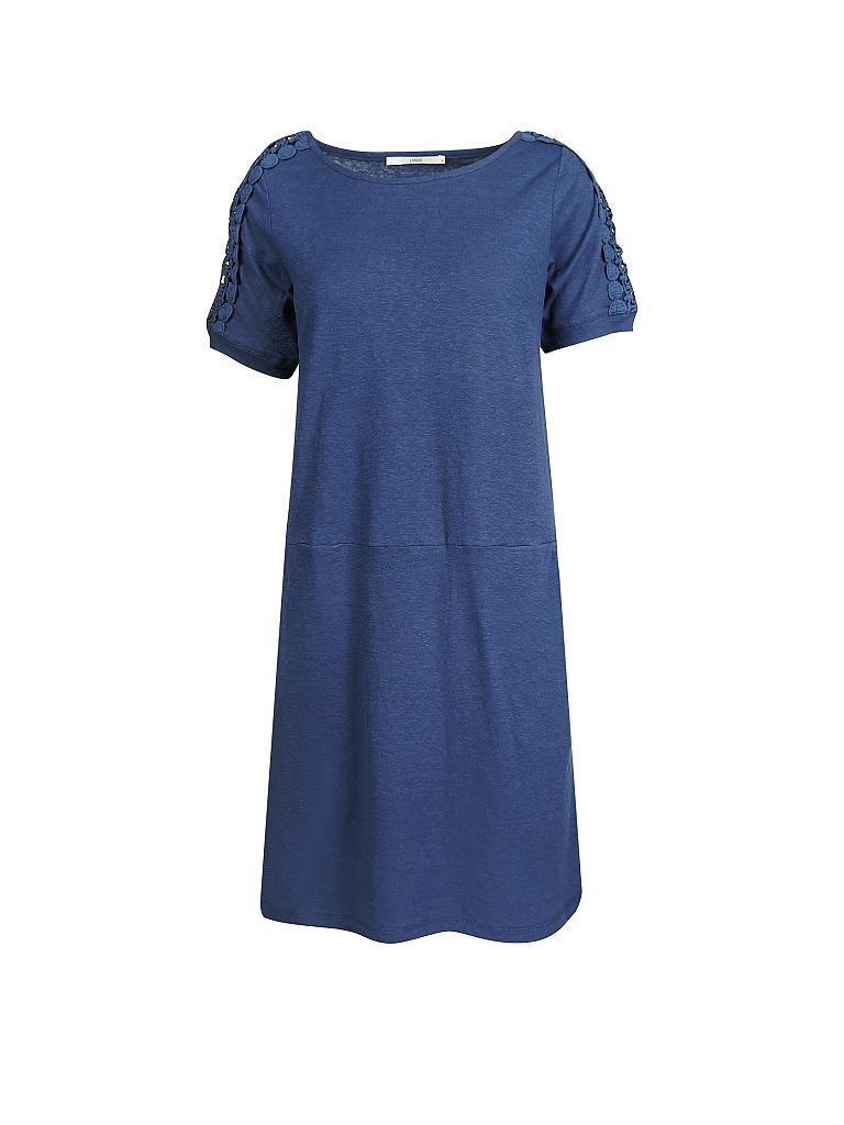 LANIUS | Hanf-Kleid | blau