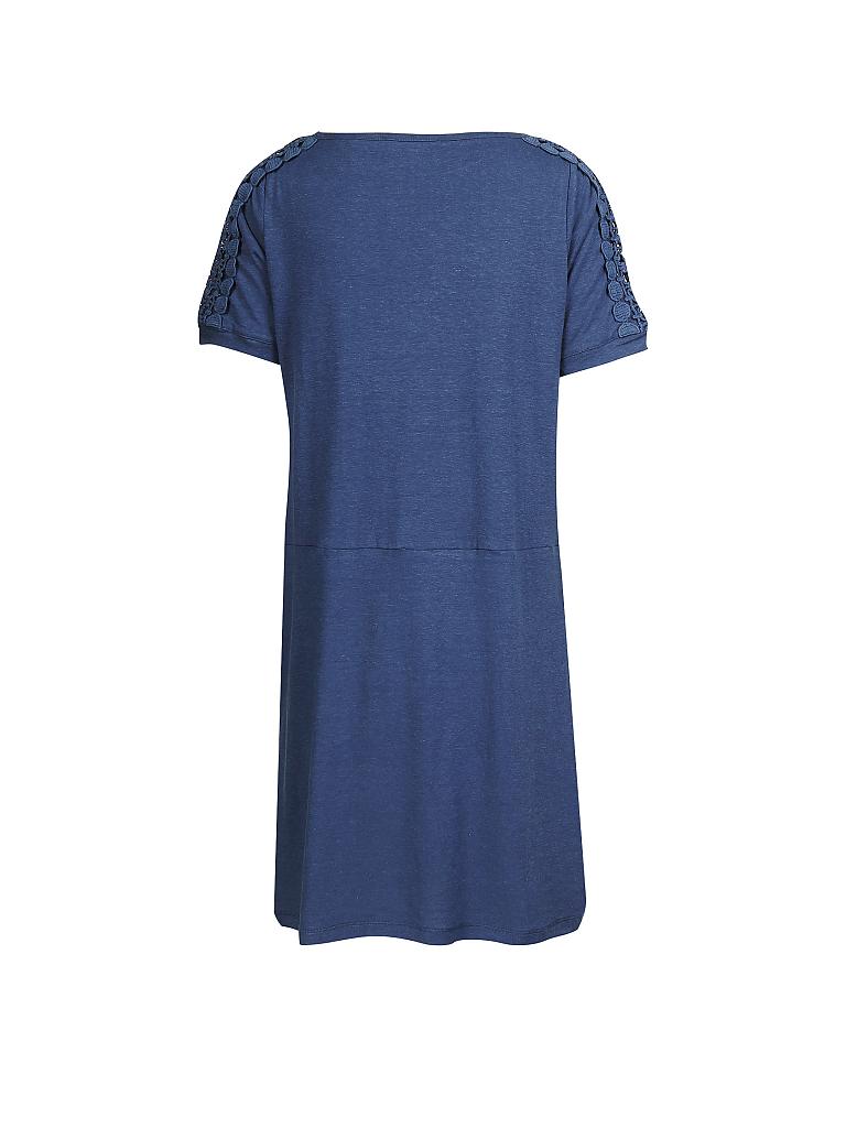 LANIUS | Hanf-Kleid | blau