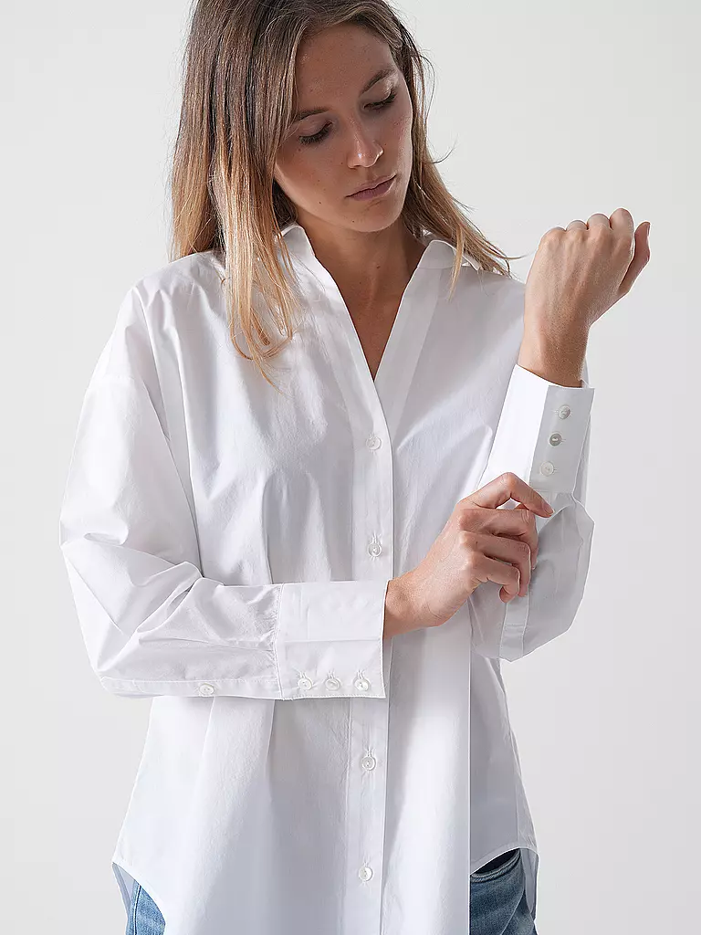 LANIUS | Hemdbluse  | weiss