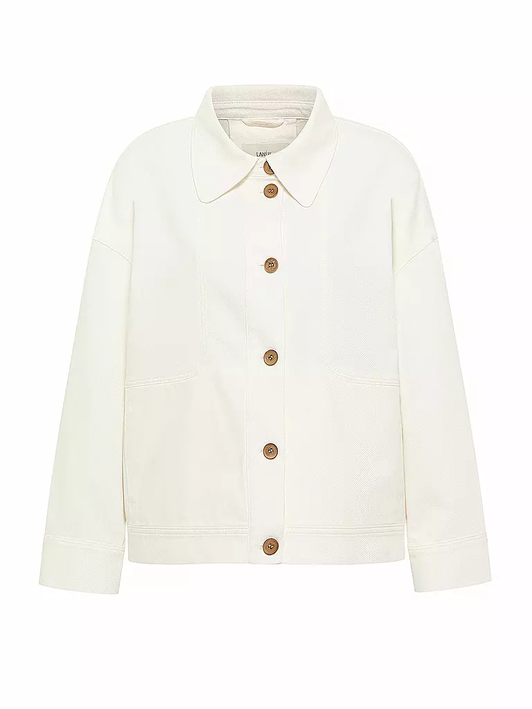 LANIUS | Jacke Relaxed Fit | weiss