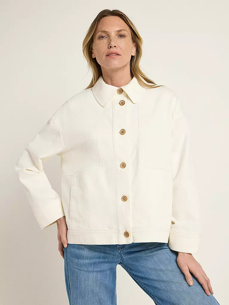 LANIUS | Jacke Relaxed Fit | weiss