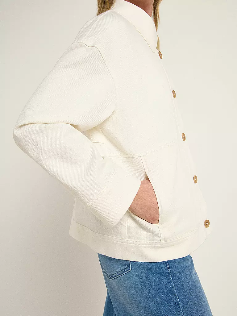 LANIUS | Jacke Relaxed Fit | weiss