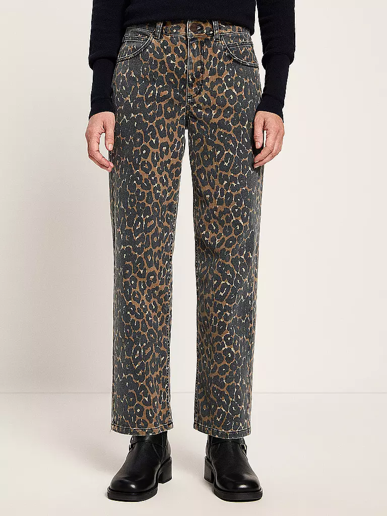 LANIUS | Jeans Straight Fit | camel