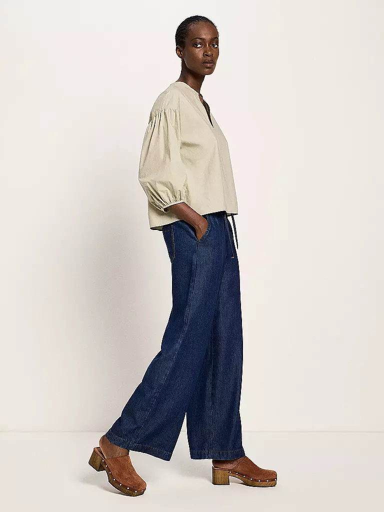 LANIUS | Jeans Wide Leg  | dunkelblau
