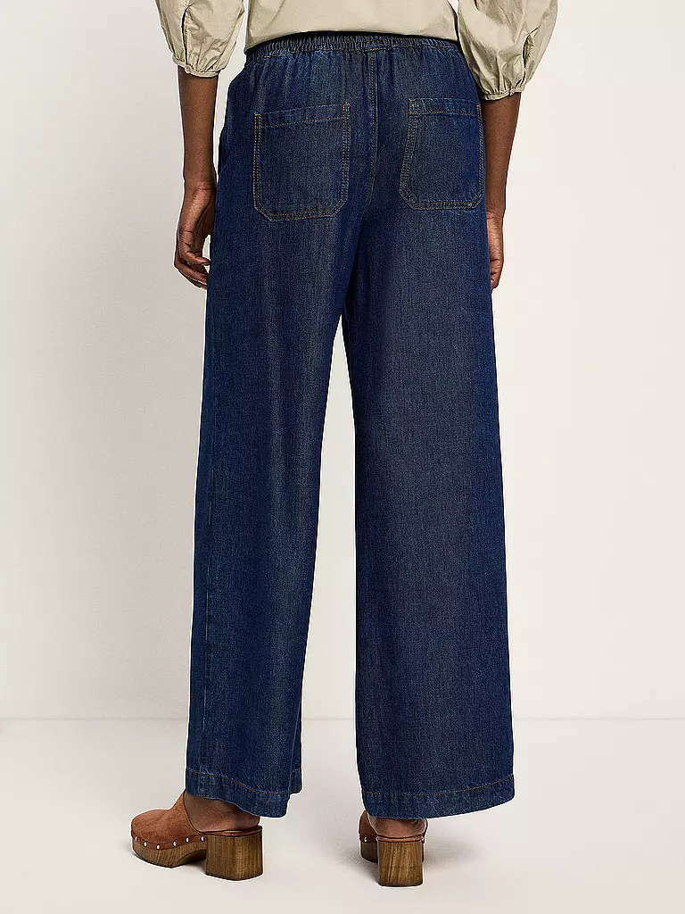 LANIUS | Jeans Wide Leg | dunkelblau