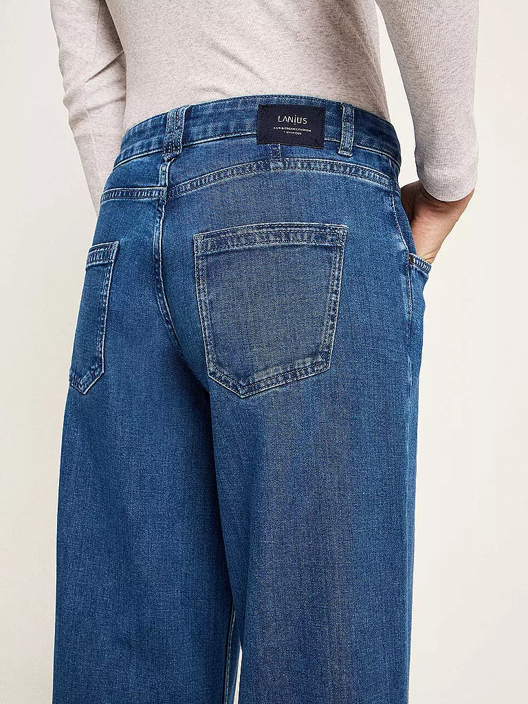 LANIUS | Jeans Wide Leg | blau