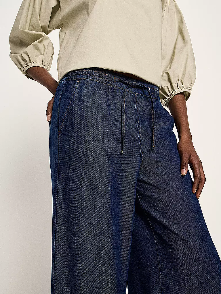 LANIUS | Jeans Wide Leg | dunkelblau