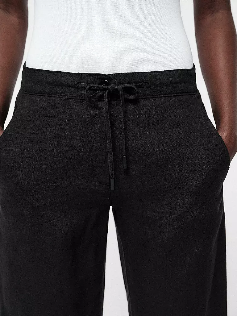 Vincentius LUXUS SCHWARZE HOSE HOSE XS - L BRANDNEU