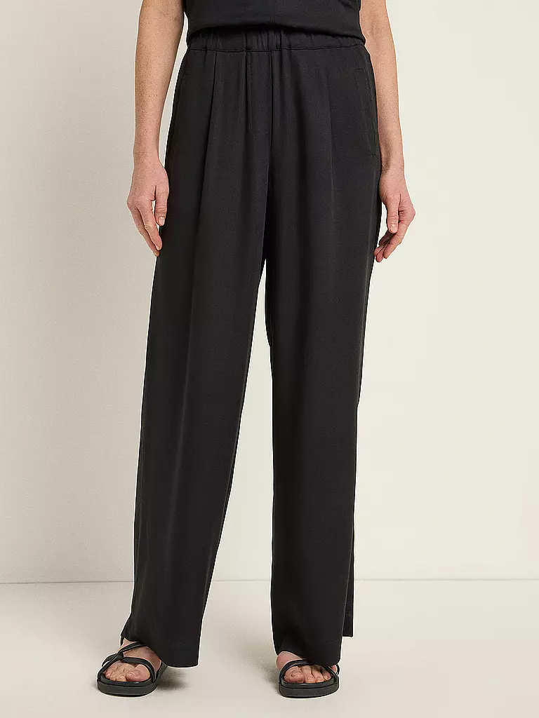 LANIUS | Marlenehose | schwarz