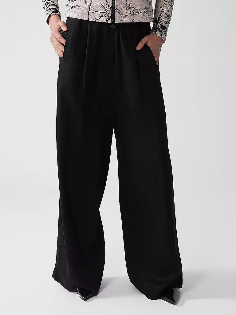 LANIUS | Marlenehose | schwarz