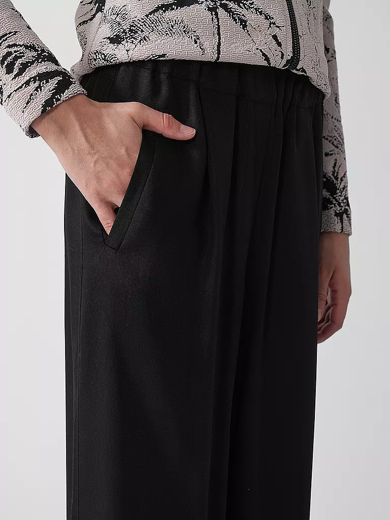 LANIUS | Marlenehose | schwarz