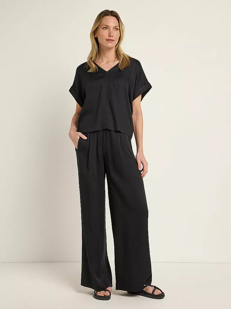 LANIUS | Marlenehose | schwarz