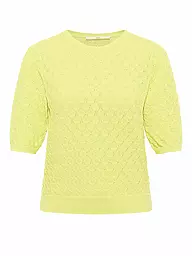 LANIUS | Pullover AJOUR | gelb