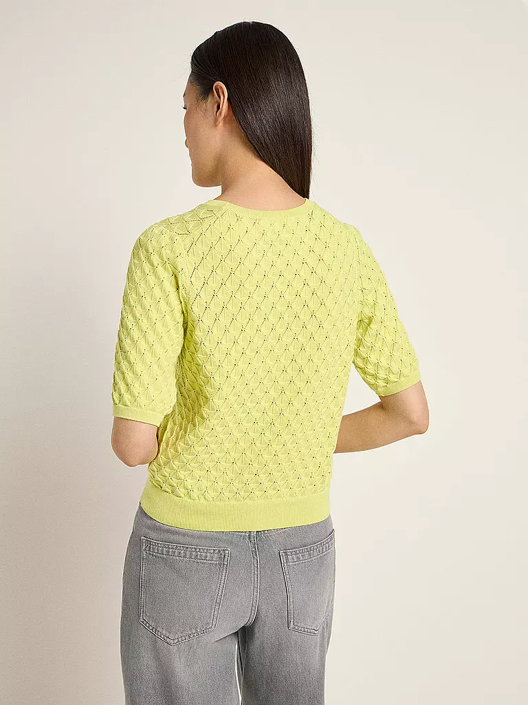 LANIUS | Pullover AJOUR | hellblau