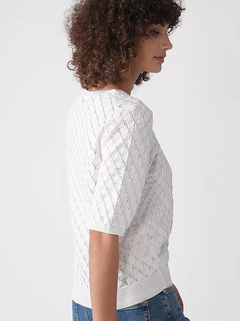 LANIUS | Pullover AJOUR | hellblau