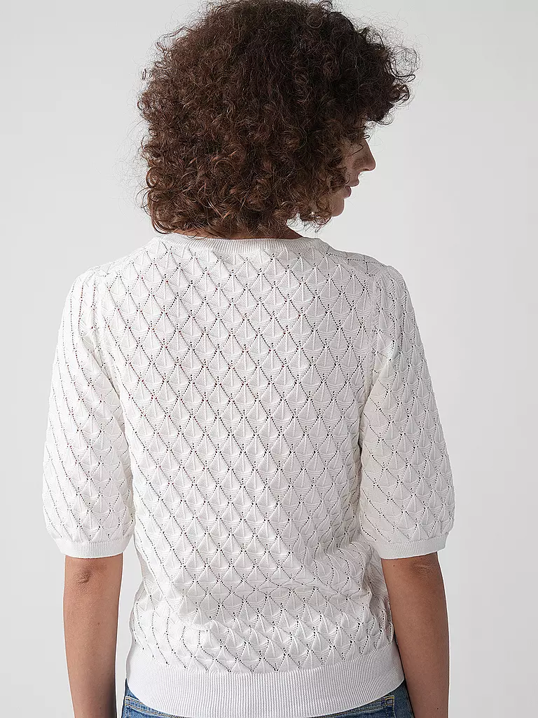 LANIUS | Pullover AJOUR | hellblau