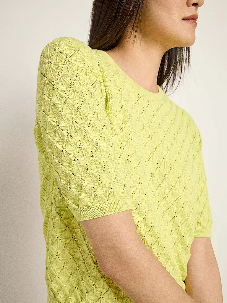 LANIUS | Pullover AJOUR | hellblau