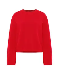 LANIUS | Pullover Cropped Fit | Rot