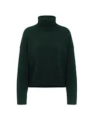 LANIUS | Rollkragenpullover  | Dunkelgrün