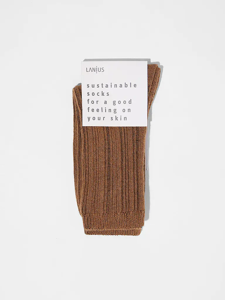 LANIUS | Socken brown | 