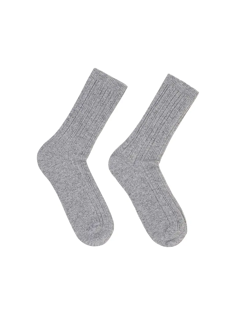LANIUS | Socken grey melange | grau