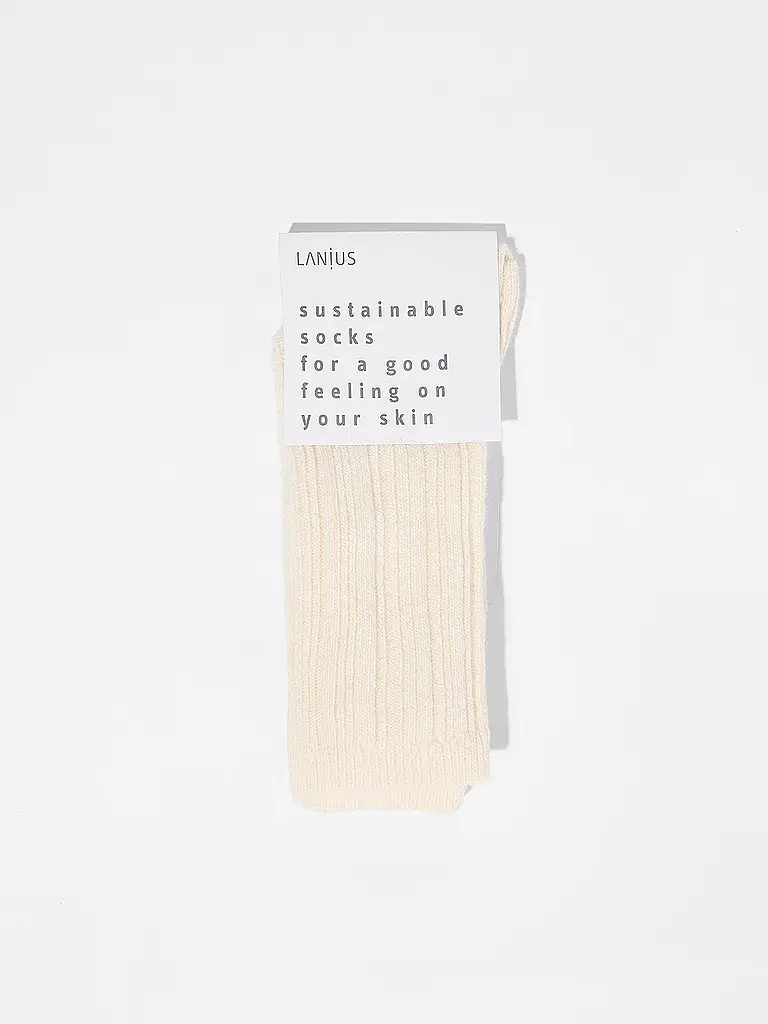 LANIUS | Socken off white | 