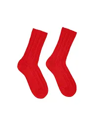 LANIUS | Socken bordeaux | rot