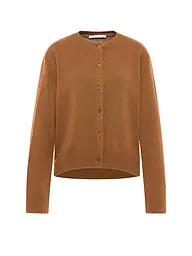 LANIUS | Strickjacke Boxy Fit | camel